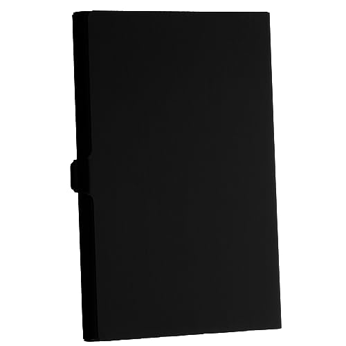 Angoily Sublimationskartenhalter aus Tragbares Visitenkartenetui für Männer DIY Wärmeübertragungsbox Schwarzes Kompakte und Leichte Aufbewahrung für Kreative Designs von Angoily