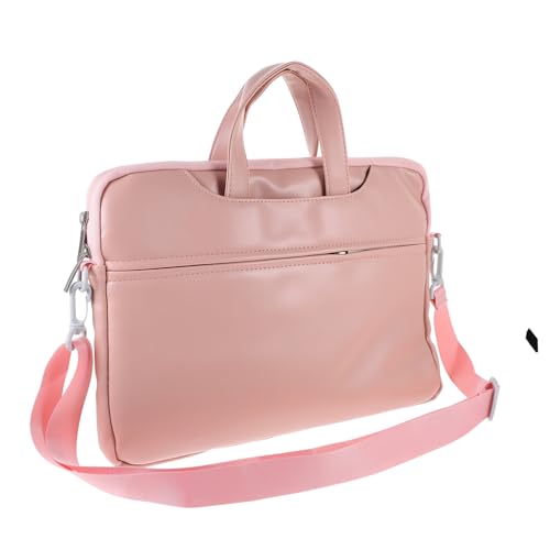 Angoily Tragbare Laptoptasche Vielseitige Notebooktasche mit Weichem Innenfutter Leichte Computer Tasche für Tablet Elegante Business Handtasche für Damen und Herren von Angoily