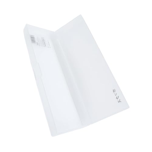 Angoily Transparente Leichte Aufbewahrungsbox für Stifte und Aquarellfarben Multifunktionale Federmappe Kompakt und Tragbar Praktischer Organizer für Schule und Büro von Angoily