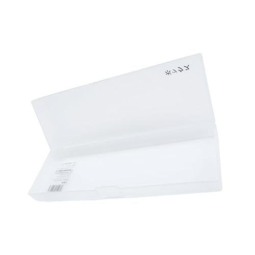 Angoily Transparente Stiftebox Multifunktionale Aufbewahrungsbox für Stifte Marker und Bastelmaterialien für Schule Büro und Projekte Kompakt und Tragbar Rucksäcke und Taschen von Angoily