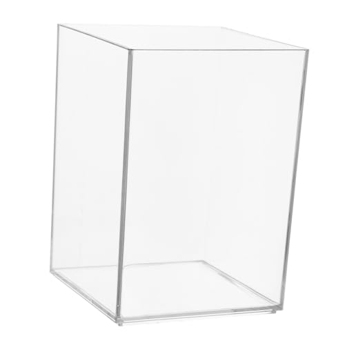 Angoily Transparenter Stifthalter Aus Acryl Für Schreibtische Make-up-Pinsel-Organizer Mit Großem Fassungsvermögen Kompakter Bleistiftbecher Für Büro Und Schminktisch Leicht Zu von Angoily