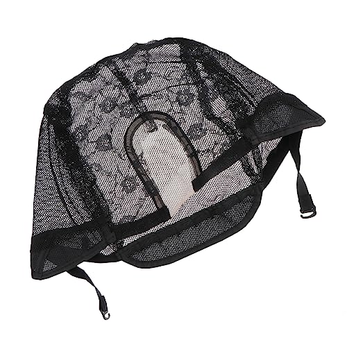 Angoily U-förmige Haarnetzkappe Für Perücken Dehnbar Und Verstellbar Schwarzes Lace-wig-cap Für Haarweben Und Perückenherstellung Leicht Und Langlebig von Angoily