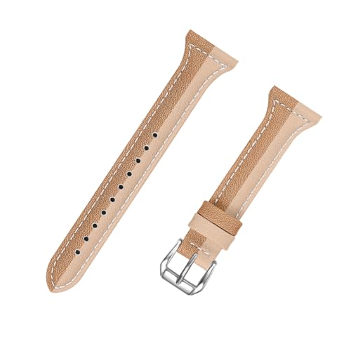 Angoily Uhrenarmband Uhrenarmbänder aus Leder für Herren Lederarmband Uhrenarmbänder für Herren betrachten Uhrenarmbänder für Männer ersatzband ansehen Erdfarben Gurt bilden Zubehör leicht von Angoily