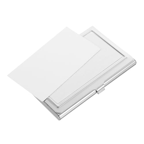 Angoily Visitenkartenetui Aus Metall Visitenkartenhalter Personalisierter Kartenhalter Dankeschön Visitenkarten Organizer Kartenhalter Für Damen Kleine Visitenkarten Schmale Halter von Angoily