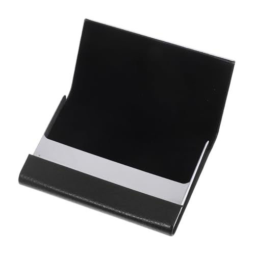Angoily Visitenkartenetui aus und PU mit Magnetischem Verschluss Kompakter Kartenhalter für Visitenkarten Kredit und Namenskarten Eleganter Organizer für Anzug oder Handtasche von Angoily