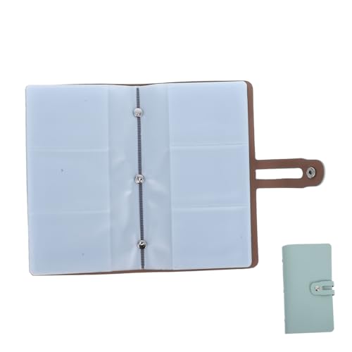 Angoily Visitenkartenhalter Kreditkartenbuch Visitenkartenordner Kartenhalter Für Geldbörse Kartenaufbewahrung Visitenkarten Visitenkartenbuchhalter Kartenorganizer Kartenbehälter von Angoily