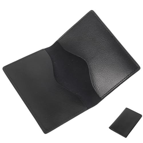 Angoily Visitenkartenetui Doppelseitig Kartenhalter Visitenkartenetui Mit Taschen Aus Kunstleder Kartenetui Kartenhalter Für Draußen Für Reise Kartenetui Karten Und Tickethalter von Angoily