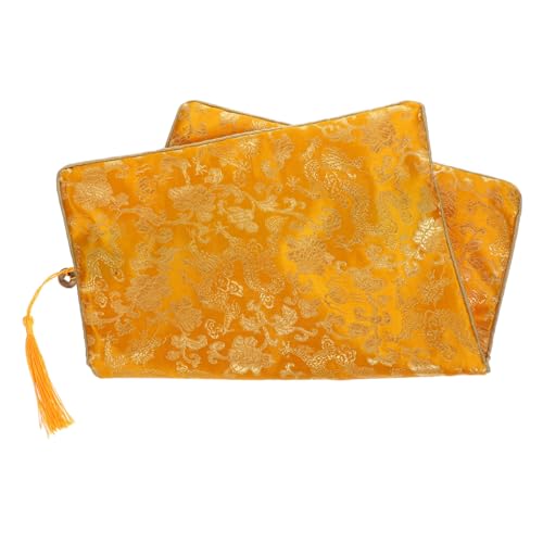Angoily Zipper Aufbewahrungstasche für Stifte und Notizen Tragbare und Leichte Pouch für Schule Büro und Reisen Gelb mit Drachenmuster für Dokumente und Schreibwaren Angoily Zipper Aufbewahrungstasche für Stifte und Notizen Tragbare und Leichte Pouch für Schule Büro und Reisen Gelb mit Drachenmuster für Dokumente und Schreibwaren von Angoily