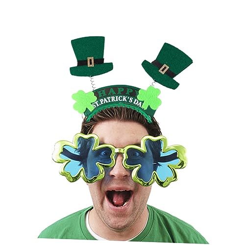 st patricks day haarschmuck hair accessories for girls fascinator haarschmuck Charming hair accessories Adorable hair bands kopfschmuck Feder Nussknacker Requisiten Stirnband Damen von Angoily