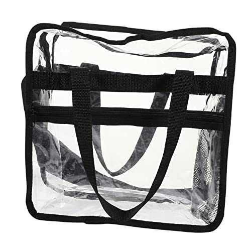 Angoily transparente Handtasche Reisetaschen für Damen durchsichtiger Kulturbeutel Kosmetiktasche Seesäcke für unterwegs Handtaschen transparente Schminktasche kosmetische Tragetasche Frau von Angoily