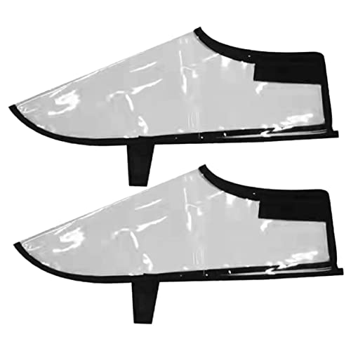 Angoily wasserdichte rutschfeste und Verschleißfeste Überschuhe aus Dickem Transparentem Material Schützend und Langlebig für Outdoor Reisen und Camping Mittelgroß von Angoily