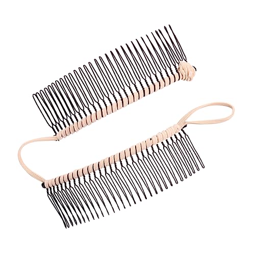 Angoily Bananen-seitenkamm Vintage Bananenclips Kamm-haarspangen Metall Bananen Haarspange Drahtreifen Kämme Fischschwanz Haarspange Dicke Haarspangen Damen Schmiedeeisen Zubehör Mode von Angoily