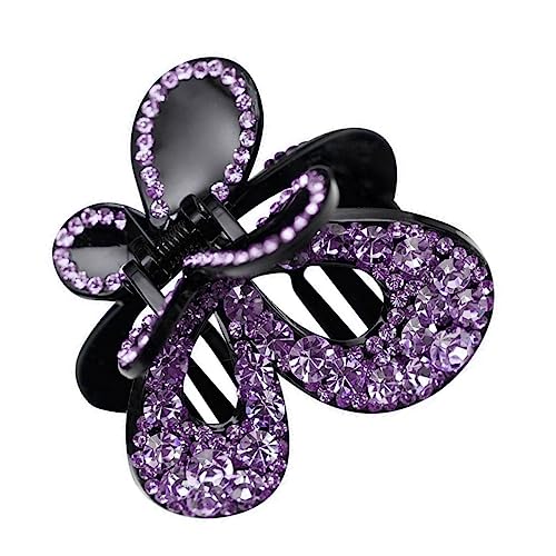 Haarnadel haarschmuck hair styling haarklammer hochzeitshaar schmuck haar schneidemaschine haarseren haarsschmuck hairclip Mädchen Kopfbedeckung Haartrockner Fräulein Acryl Violett von Angoily