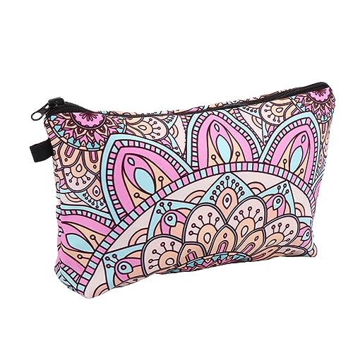 Kosmetiktasche Kulturbeutel Kosmetische Aufbewahrungstasche Reise-Make-up-Taschen Toilettenartikel-Organizer Reise-Make-up-Set Polyester 3D Drucken Makeup Tasche von Angoily