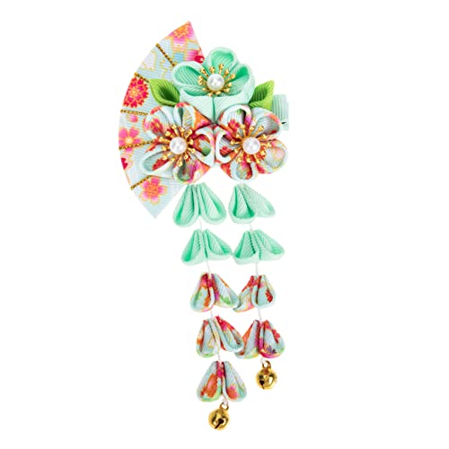 Quaste Glocke Haarschmuck japanese hair clip kimono hair clips for women hochzeitshaar schmuck wedding hair accessories Cosplay Zubehör schmücken Haarnadel Fräulein Haarteil Stoff von Angoily