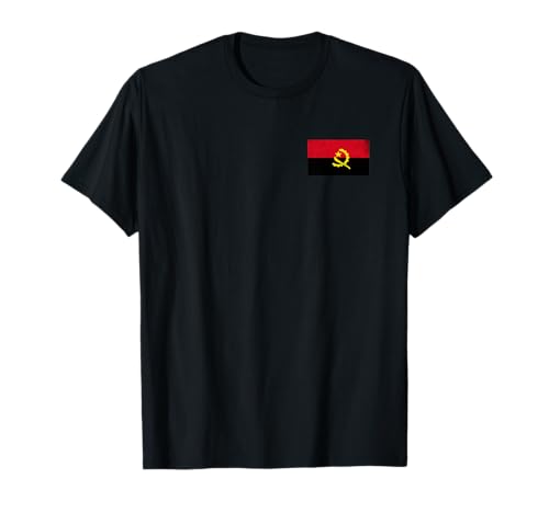 Angola-Flagge, Grafik für Männer, Frauen, Kinder T-Shirt von Angola Flag Graphic Store