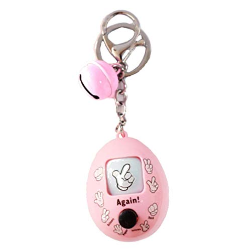 Angoter Erraten Egg Keychain Spielzeug Keychain Erraten Spiel Spielzeug Schere, Stein, Papier Spielzeug-schlüsselanhänger Für Erwachsene Kinder von Angoter