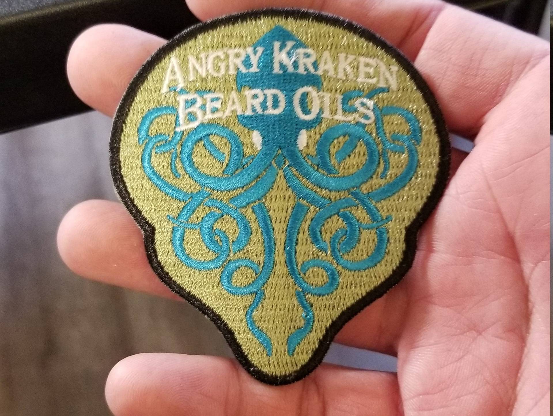Angry Kraken Aufnäher/Patch von AngryKrakenBeardOils