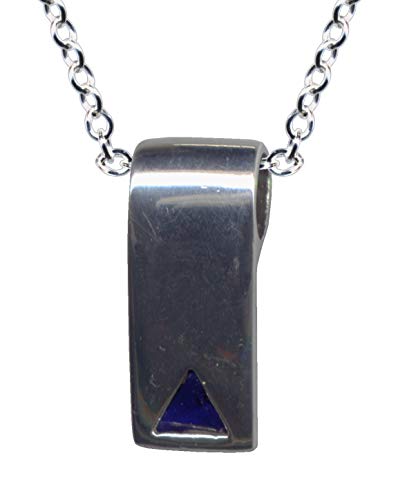 Kette + Anhänger Blauer Achat Collier Echt Sterling 925 Silber Kettenanhänger Liebe Glaube Hoffnung Emotion Symbol Motiv Stil Objekt extravagant neu gut schön modisch weiss klar transparent von Anhänger 925 Silber