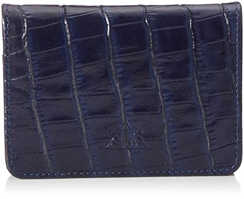 Ani Yuzuk Men's Luis Bi-Fold Wallet, Navy, 7 cm x 10 cm x 1.5 cm von Ani Yuzuk