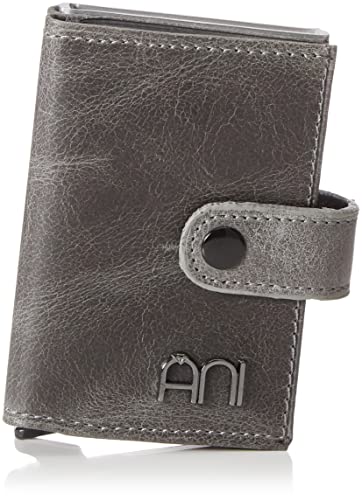Ani Yuzuk Men's React Bi-Fold Wallet, Grau Ani Yuzuk Men's React Bi-Fold Wallet, Grau von Ani Yuzuk
