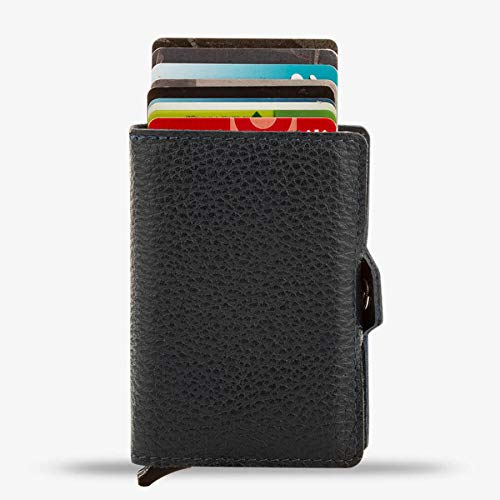 Ani Yuzuk Men's Response Bi-Fold Wallet, Marine blau getarnt von Anı Yüzük
