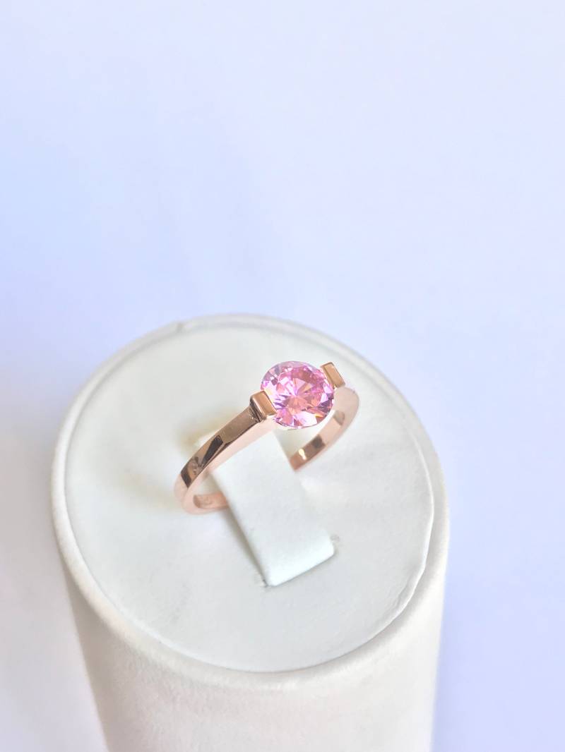 Chirstmas Geschenk Solitär Gold Ringe Für Frauen, Weißgold Verlobungsringe Sie, Rose Versprechen Ringe, April Geburtsstein Diamant Chirstmas Geschenk Solitär Gold Ringe Für Frauen, Weißgold Verlobungsringe Sie, Rose Versprechen Ringe, April Geburtsstein Diamant von AniJewelryDesign