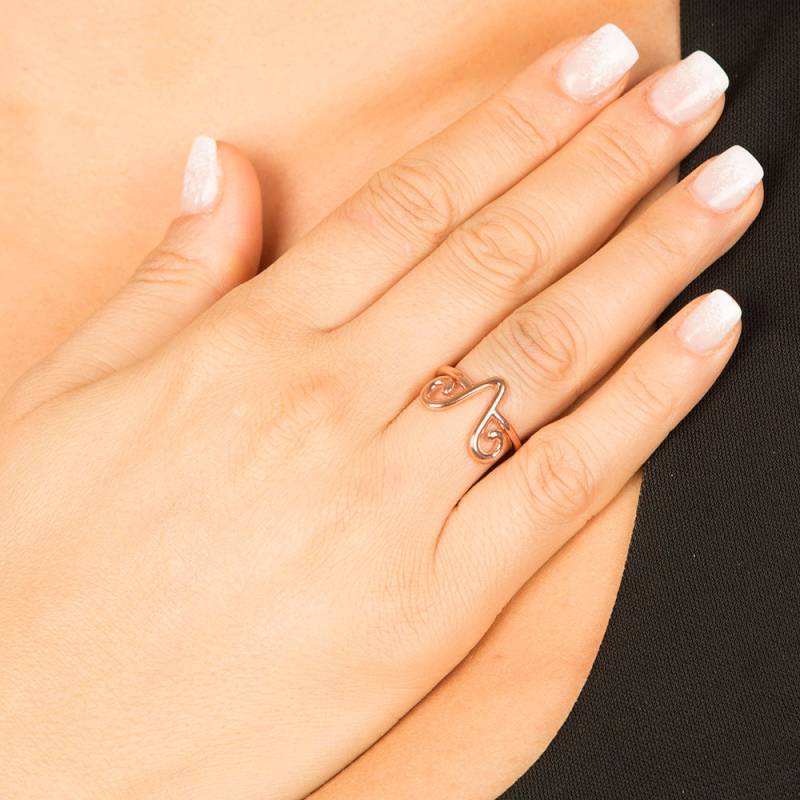 Horoskop Signet Widder Roségold Ring, Sternzeichen Astrologie Zeichen Schmuck, 14K Personalisierter Weihnachts Geschenk Ring von AniJewelryDesign