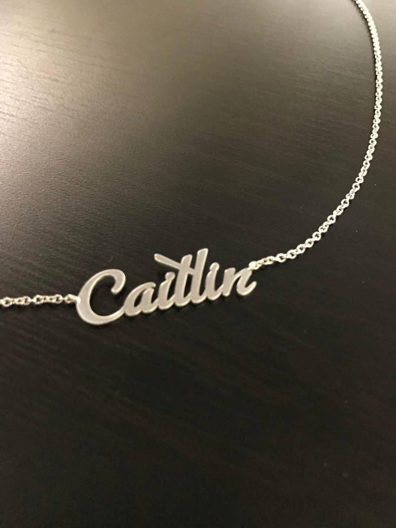 Name Halskette Valentinstag Halskette, Geschenk Muttertag Schmuck von AniJewelryDesign