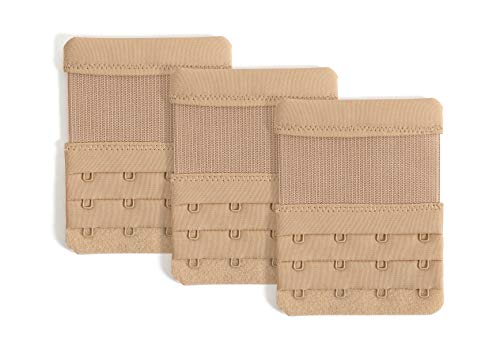 AniKigu Damen BH Verlängerungen 4 Haken Bra Extender 4 Hook Weich Bequeme BH Träger Verlängerung von AniKigu