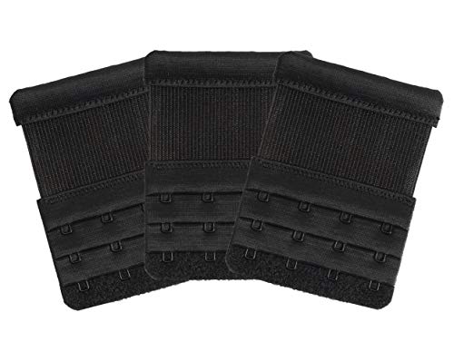 AniKigu Damen BH Verlängerungen 4 Haken Bra Extender 4 Hook Weich Bequeme BH Träger Verlängerung von AniKigu