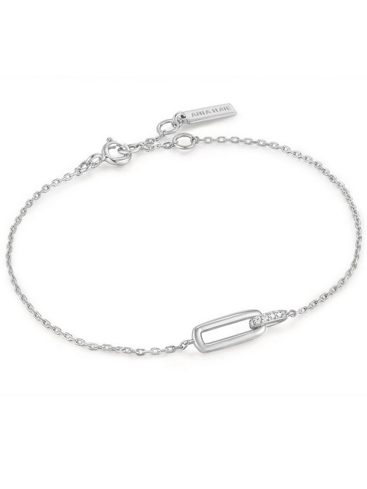 Ania Haie Armband ANIA HAIE Armband Glam Interlock B037-01H von Ania Haie