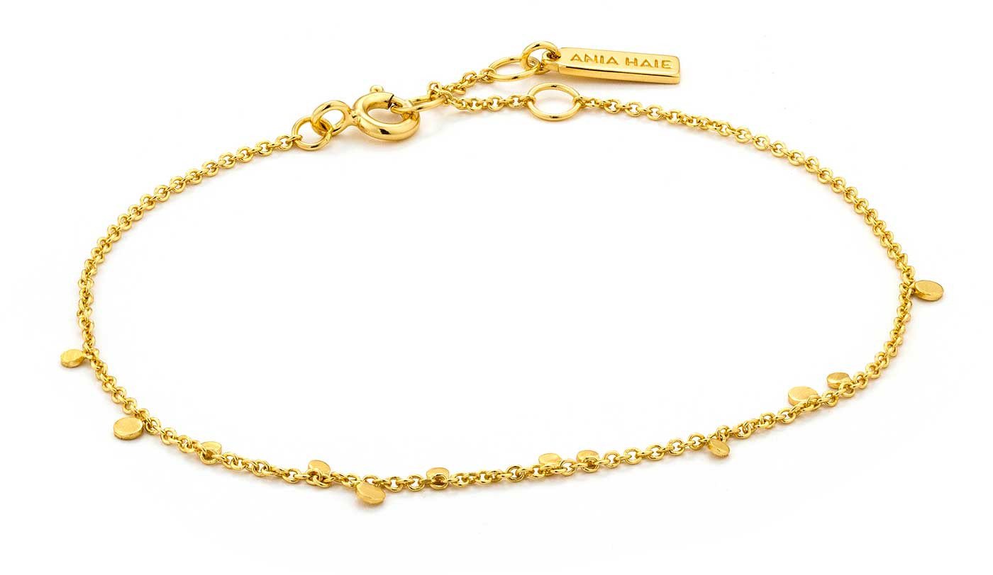 Ania Haie Armband ANIA HAIE B005-02G Armband mit kleinen Scheiben Anhängern von Ania Haie