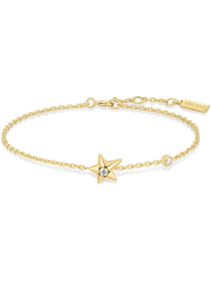 Ania Haie Armband Ania Haie Damen-Armband 925er Silber 2 Zirkonia von Ania Haie
