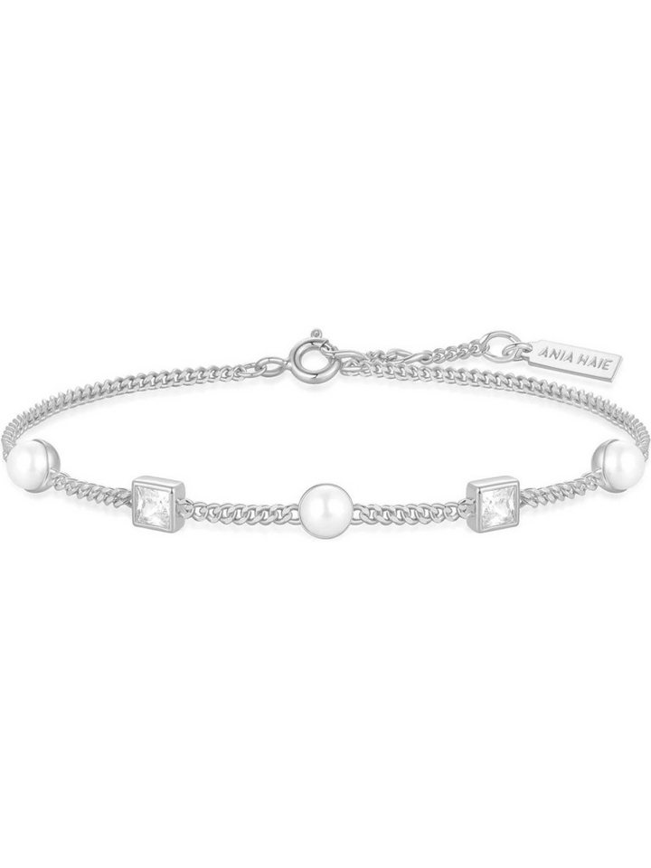 Ania Haie Armband Ania Haie Damen-Armband 925er Silber 2 Zirkonia von Ania Haie
