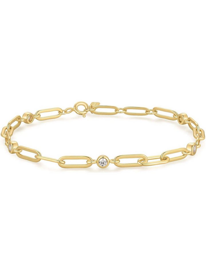 Ania Haie Armband Ania Haie Damen-Armband 925er Silber 5 Zirkonia von Ania Haie