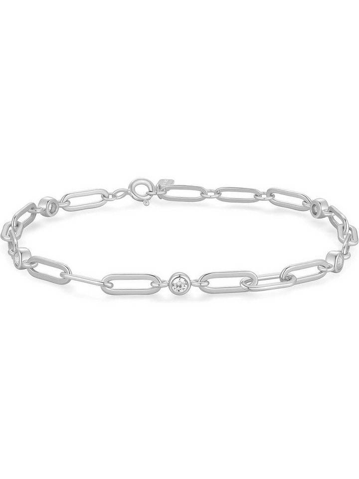 Ania Haie Armband Ania Haie Damen-Armband 925er Silber 5 Zirkonia von Ania Haie
