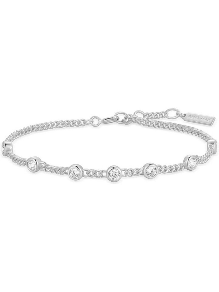 Ania Haie Armband Ania Haie Damen-Armband 925er Silber 7 Zirkonia von Ania Haie