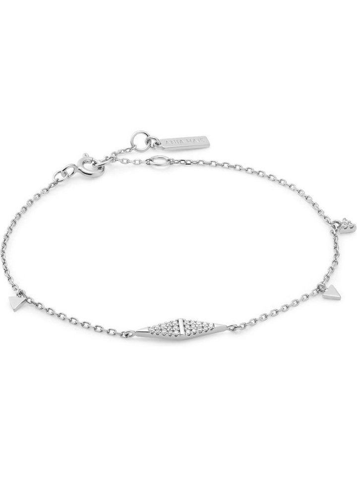 Ania Haie Armband Ania Haie Damen-Armband 925er Silber Zirkonia, Damenschmuck von Ania Haie