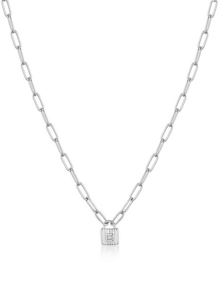 Ania Haie Kette mit Anhänger ANIA HAIE N032-01H Underlock & Key Damen Halskette, verstellbar von Ania Haie