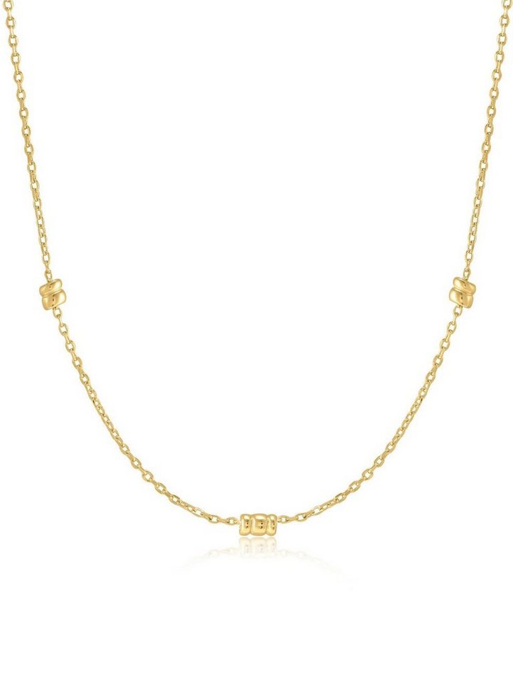 Ania Haie Kette mit Anhänger ANIA HAIE N038-02G Smooth Twist Damen Halskette, verstellbar von Ania Haie