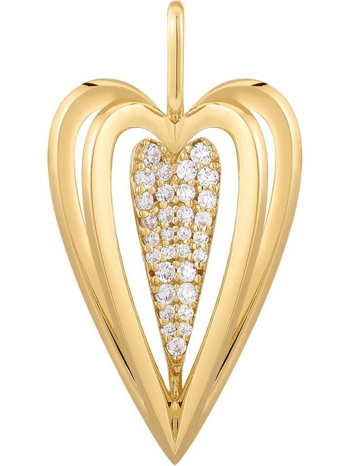 Ania Haie Kettenanhänger Ania Haie Damen-Charm 925er Silber Farbstein von Ania Haie