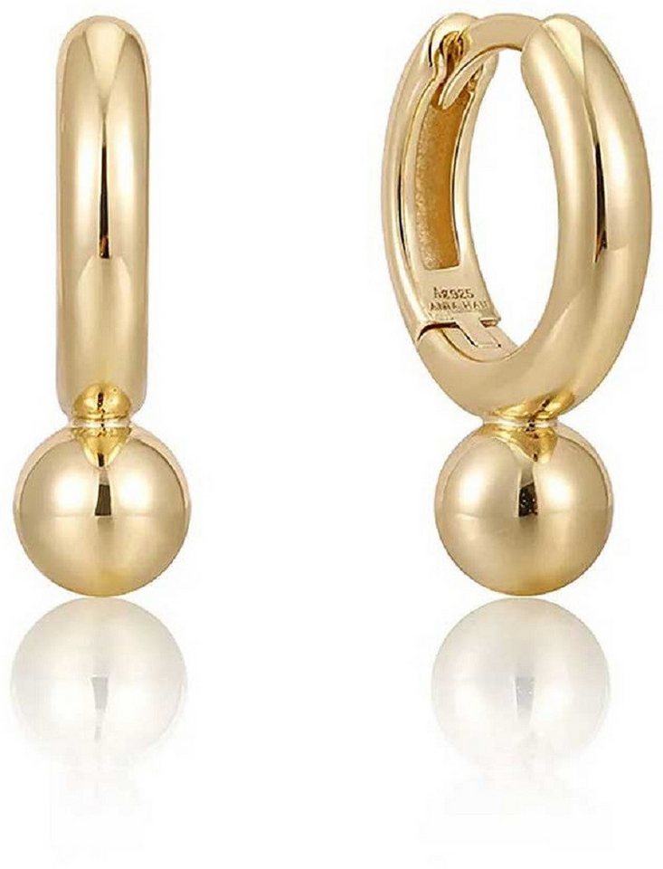 Ania Haie Ohrring-Set ANIA HAIE E045-02G Kreolen mit Kugel Anhänger von Ania Haie