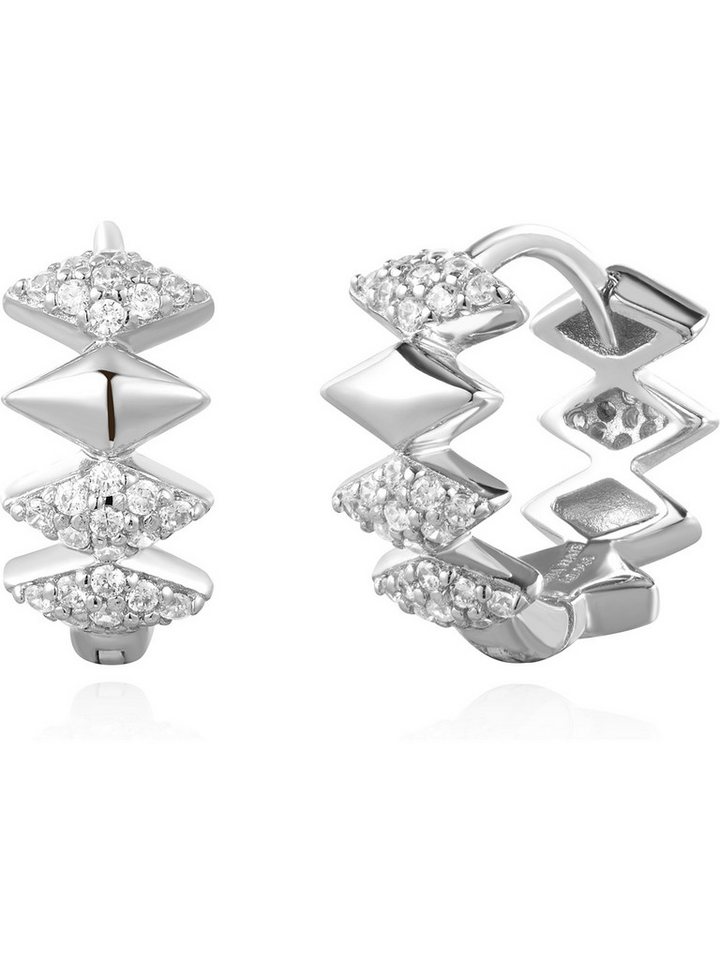 Ania Haie Paar Creolen Ania Haie Damen-Creolen 925er Silber (Paar), Dusk Divas von Ania Haie