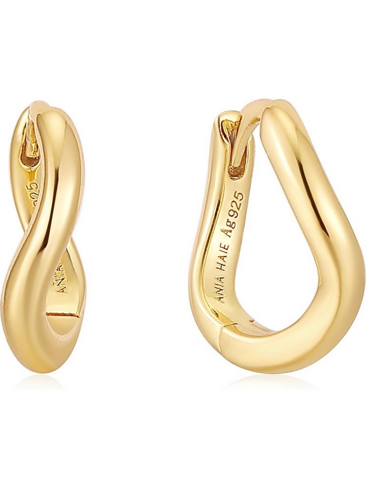 Ania Haie Paar Creolen Ania Haie Damen-Creolen 925er Silber (Paar), Pop Charms von Ania Haie