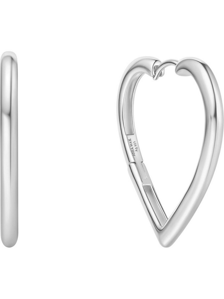 Ania Haie Paar Creolen Ania Haie Damen-Creolen 925er Silber (Paar) von Ania Haie