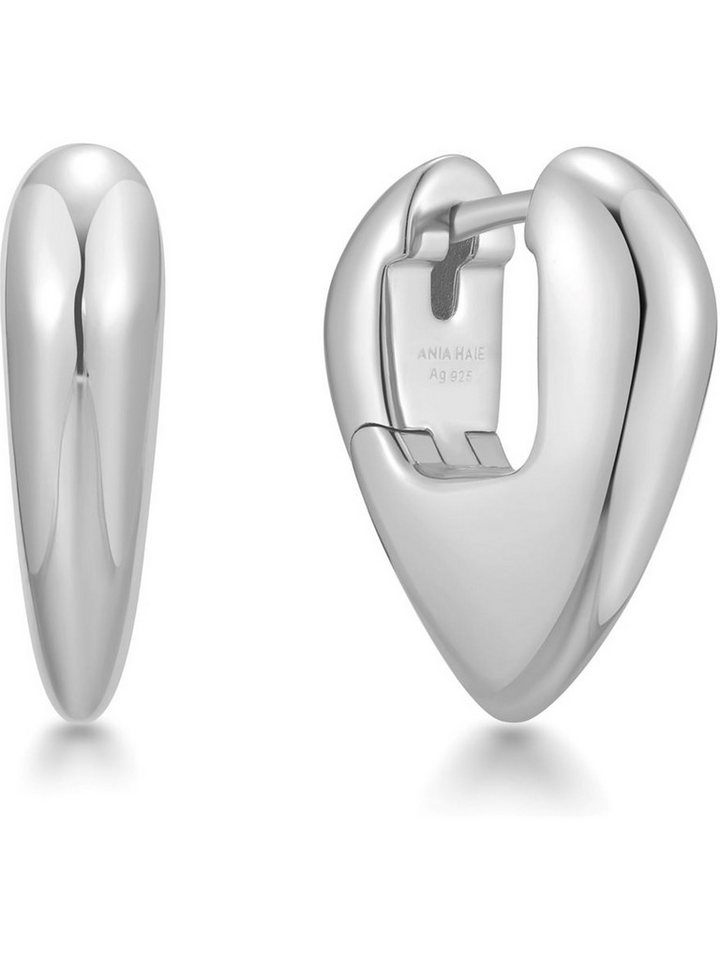 Ania Haie Paar Creolen Ania Haie Damen-Creolen 925er Silber (Paar) von Ania Haie