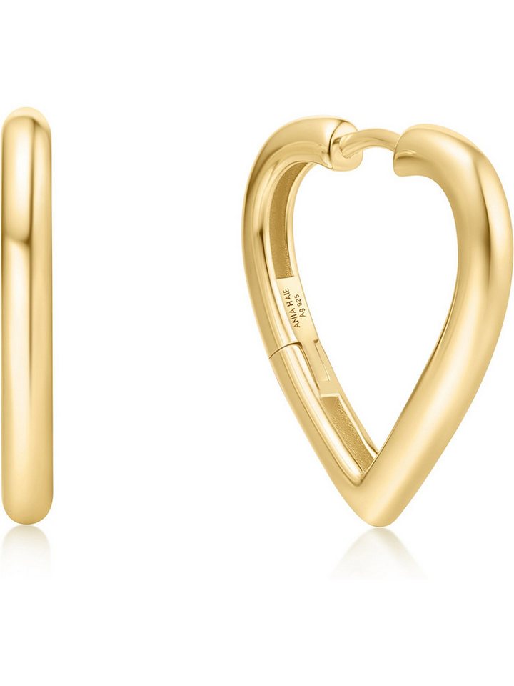 Ania Haie Paar Creolen Ania Haie Damen-Creolen 925er Silber Zirkonia (Paar) von Ania Haie