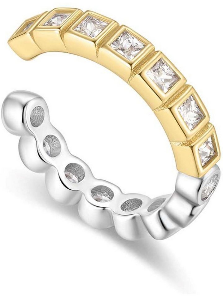 Ania Haie Single-Ohrstecker Ania Haie Damen-Ear Cuff 925er Silber Zirkonia von Ania Haie