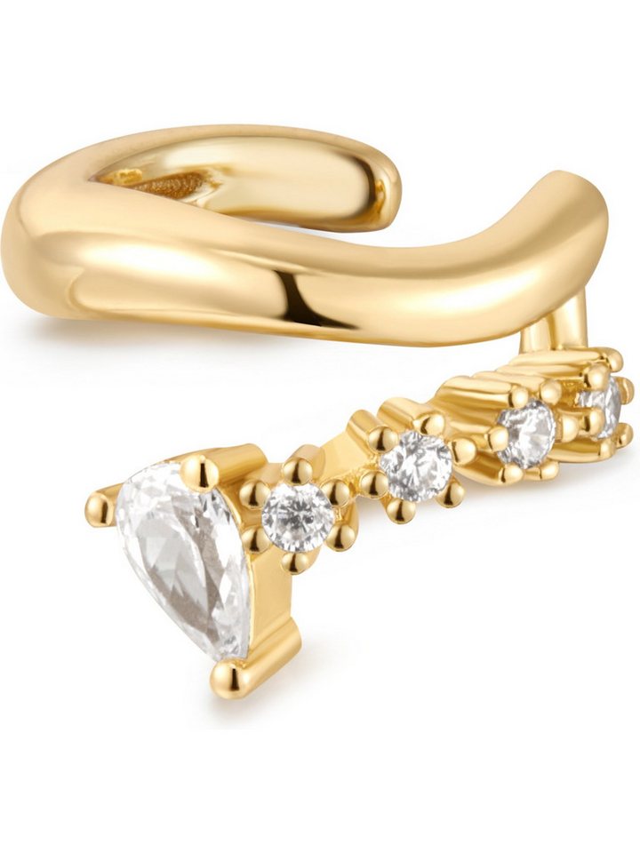 Ania Haie Single-Ohrstecker Ania Haie Damen-Einzelner Ohrschmuck 925er Silber von Ania Haie